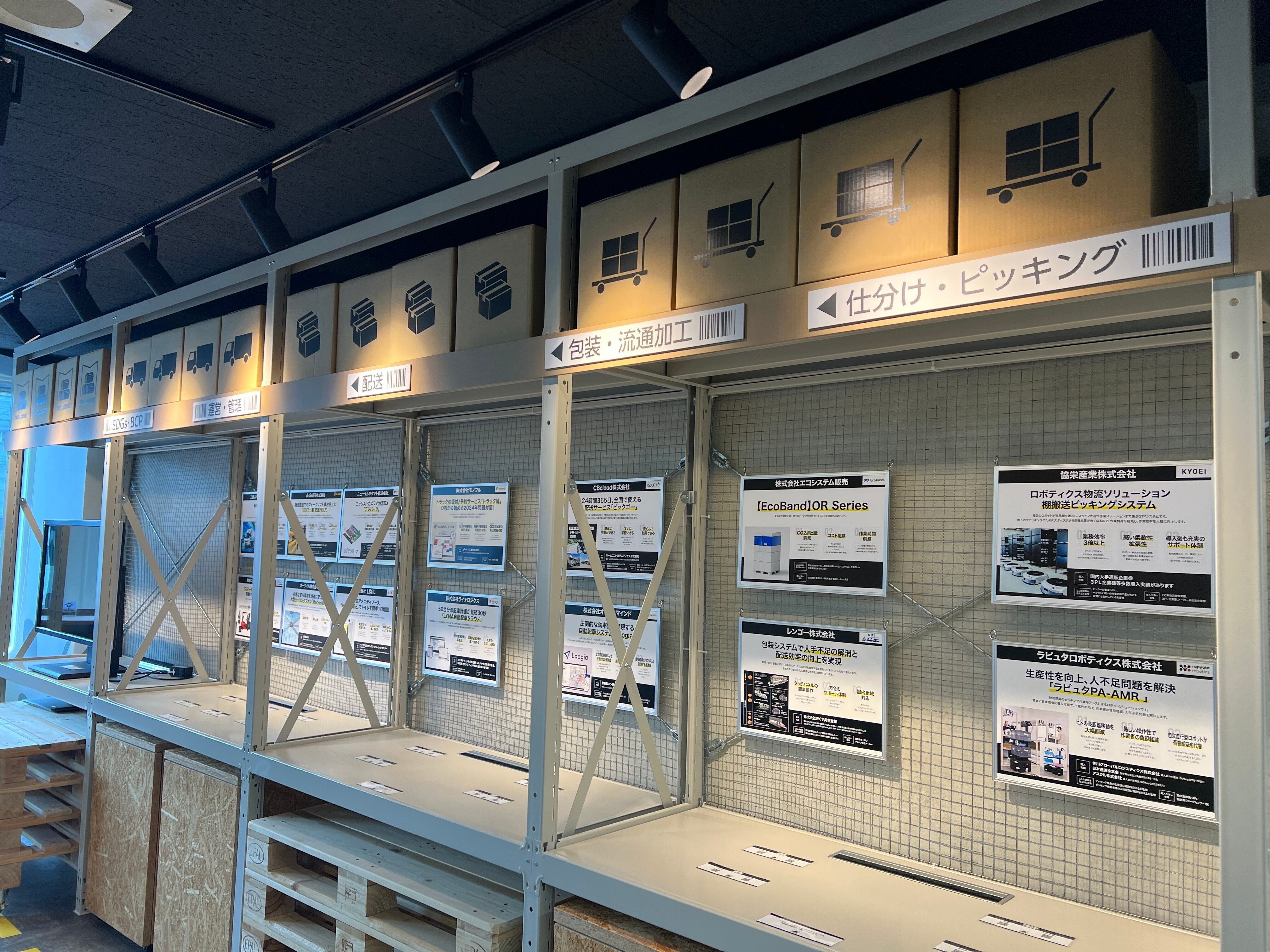 様々な製品・サービスが紹介されています